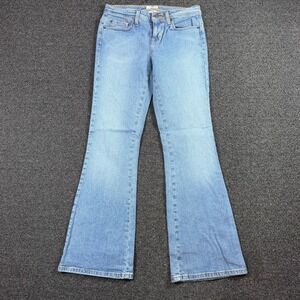 SO Wear It‎ Declare It Low Rise Flare Leg Jeans Women's 5 Short Light wash